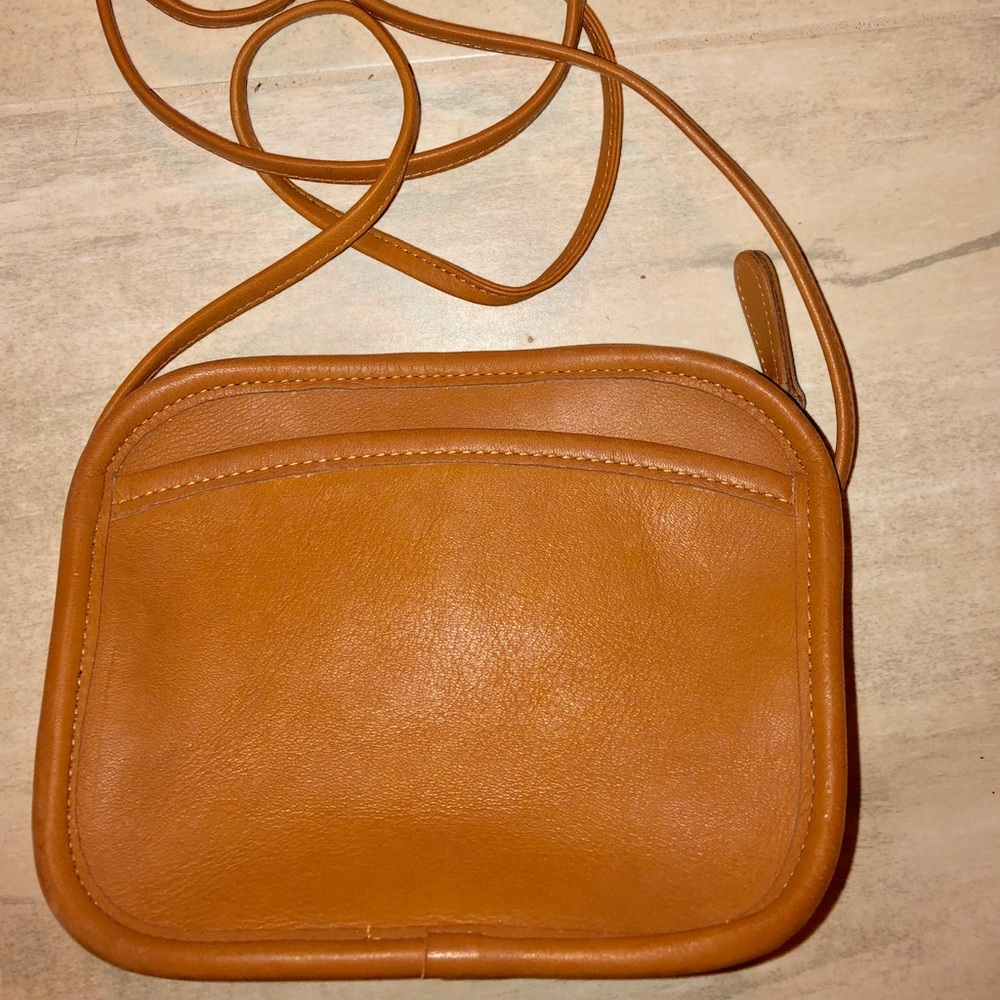 Coach Cross Body Tan Purse